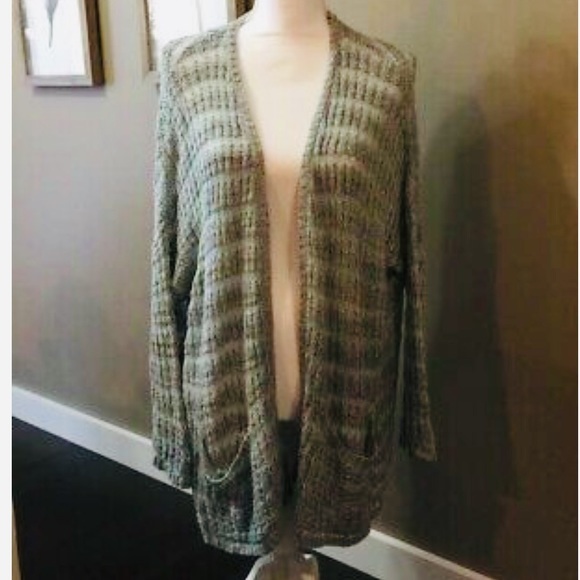 Free People Sweaters - FREE PEOPLE Small Boho Knit Open Cardigan Sweater